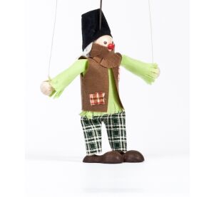 Gerlich Wooden puppet Edvard the Robber